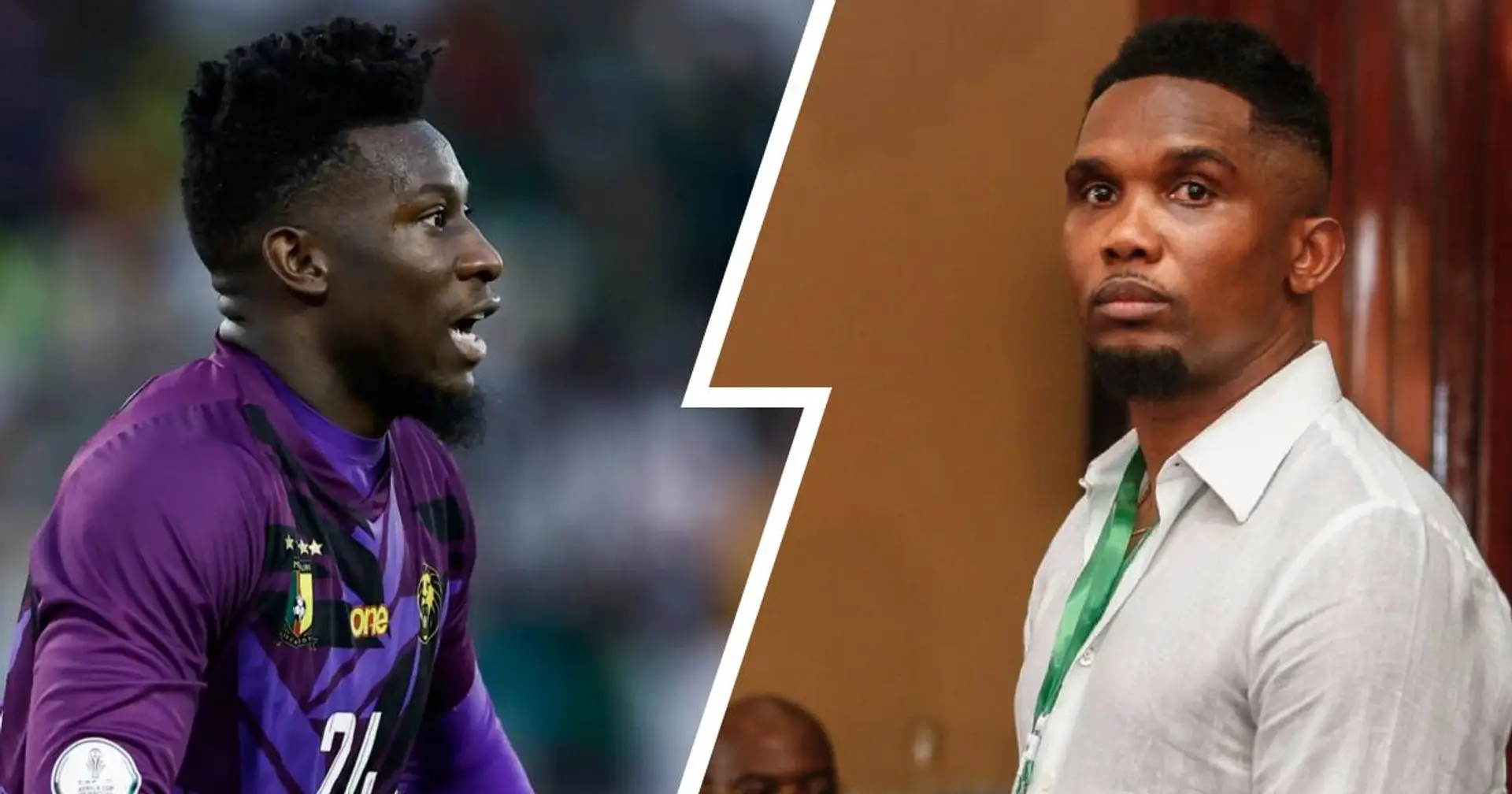 Andre Onana in 'furious bust-up' with Samuel Eto'o over being dropped for Cameroon