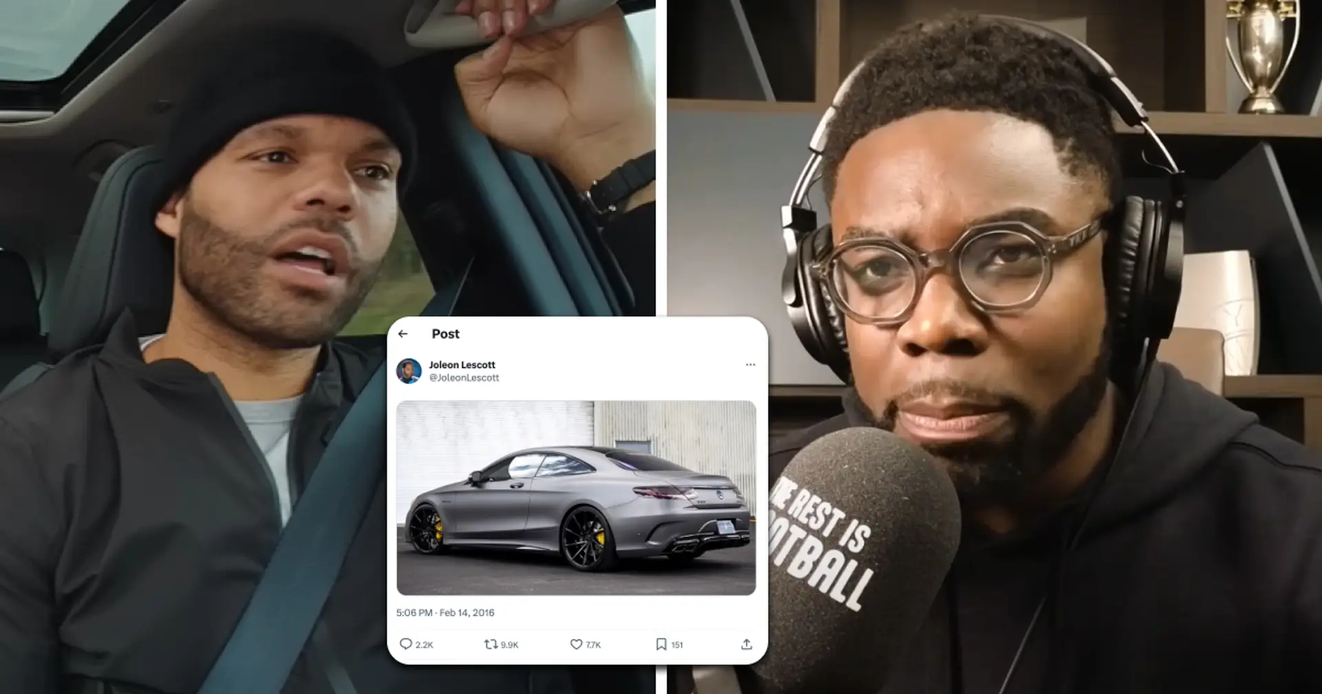 'I was actually in the car': Micah Richards shares truth  about Joleon Lescott's infamous car tweet