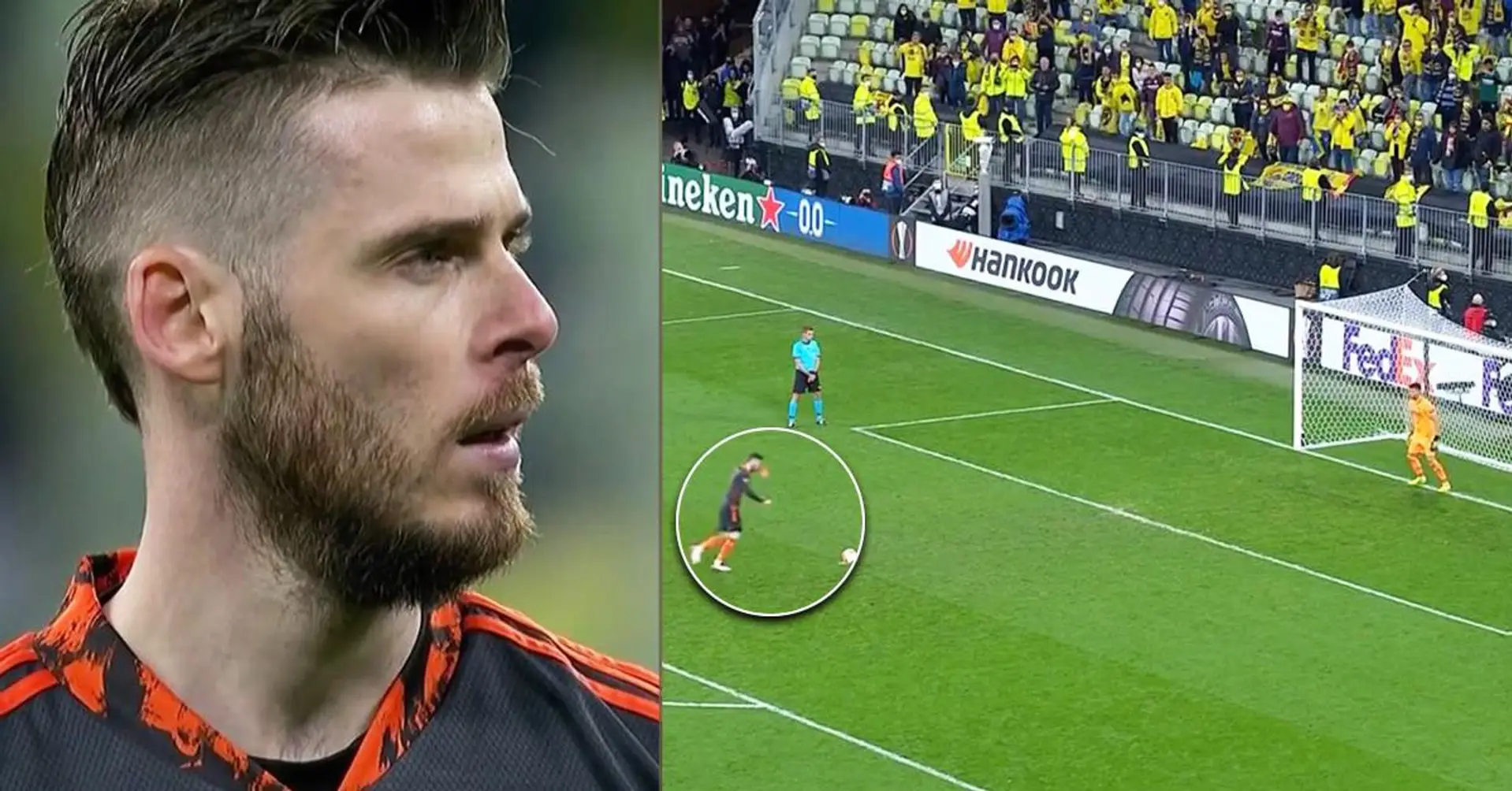 Catturato dalla telecamera: le emozioni di David De Gea dopo aver sbagliato il rigore cruciale nella finale di Europa League