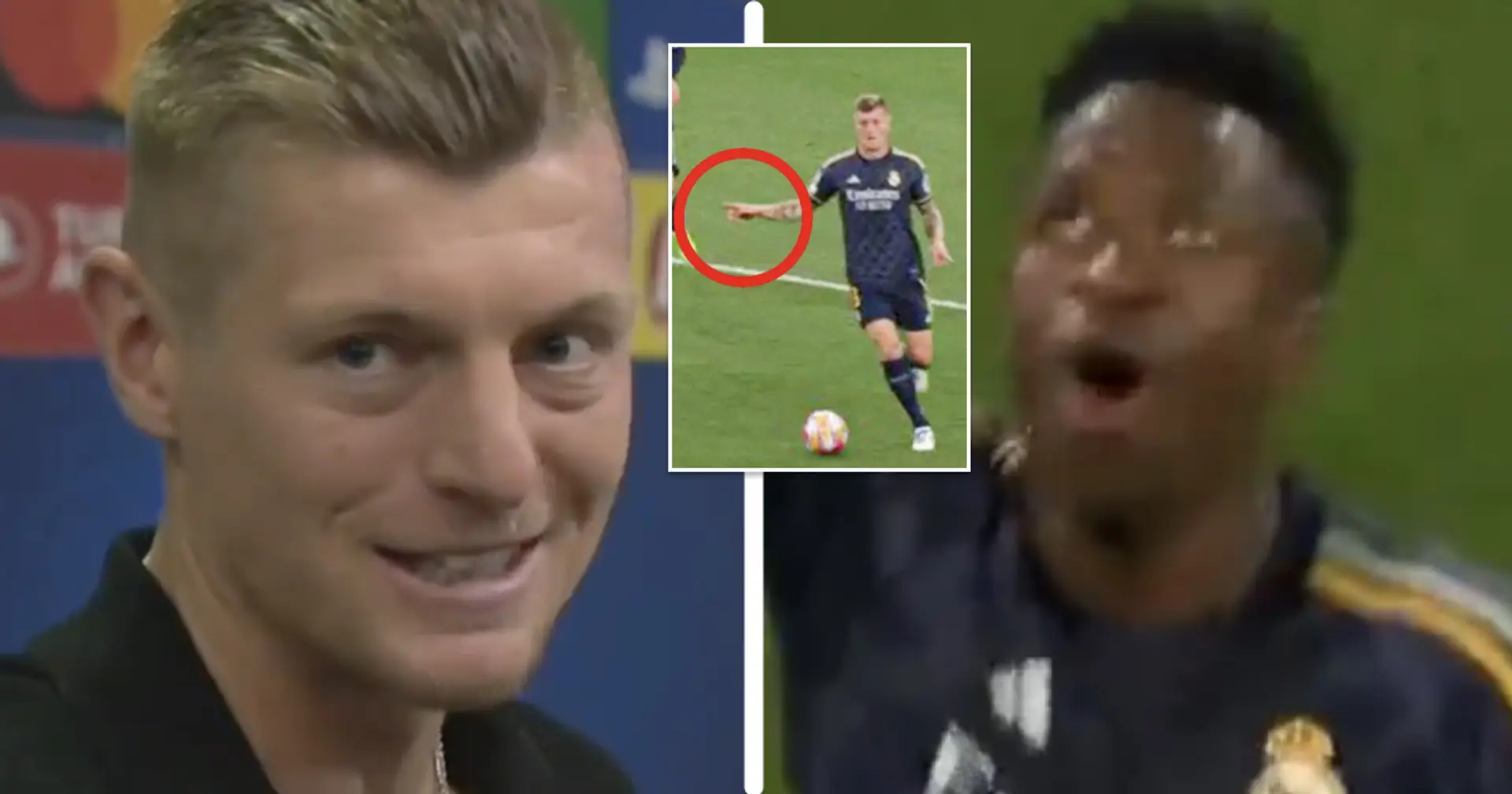 Kroos: 'Credit to Vinicius. My pass was just ok'