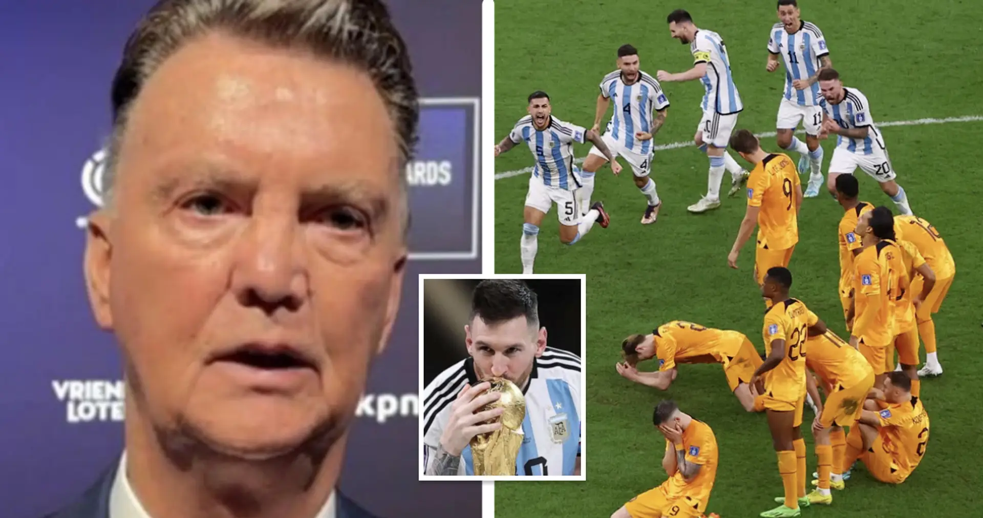 Van Gaal claims Netherlands' loss to Argentina was rigged: 'Messi had to become the world champion'