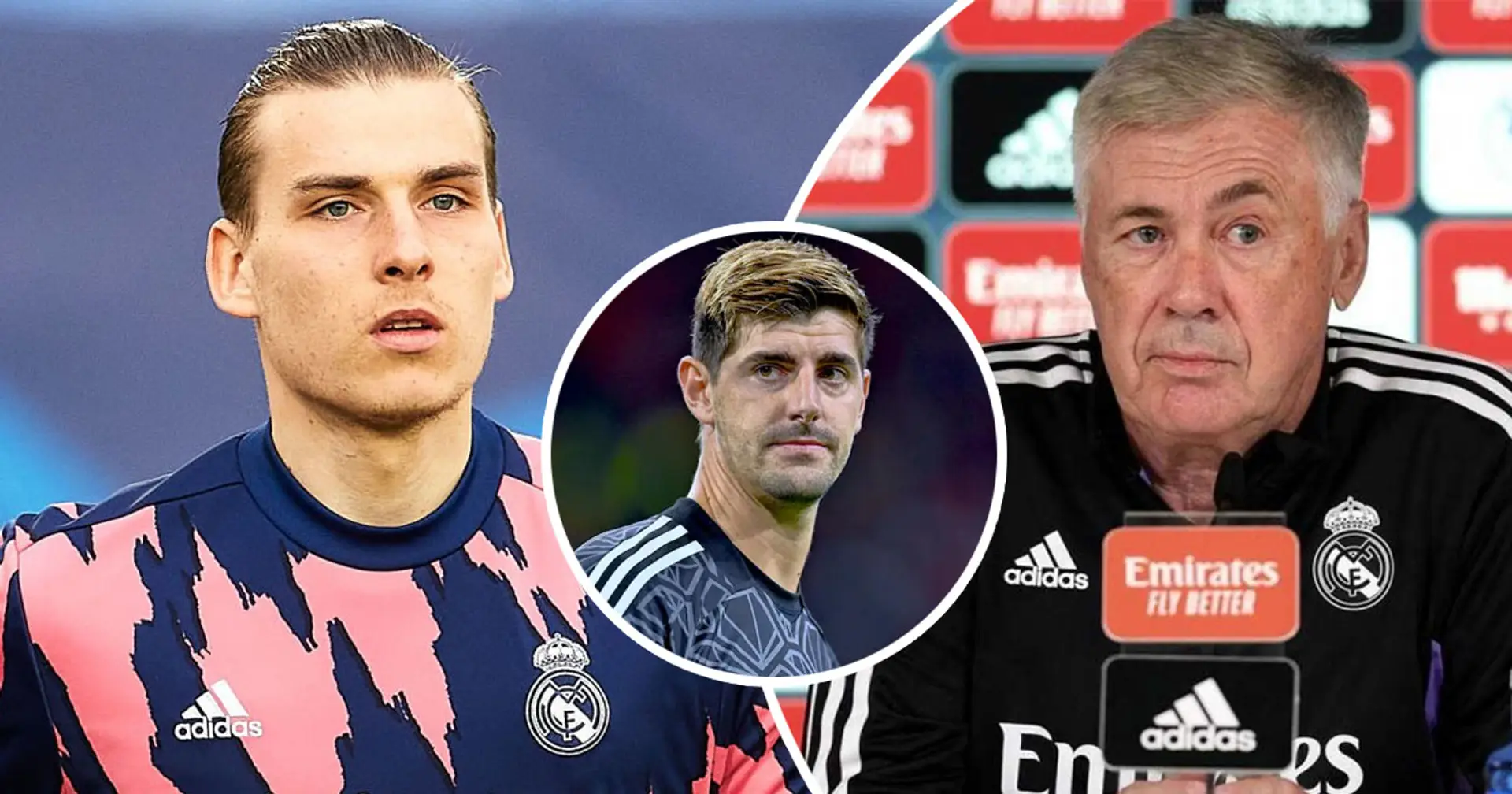 Lunin 'frustrated' as Ancelotti confirms Courtois will start in cup game v Villarreal