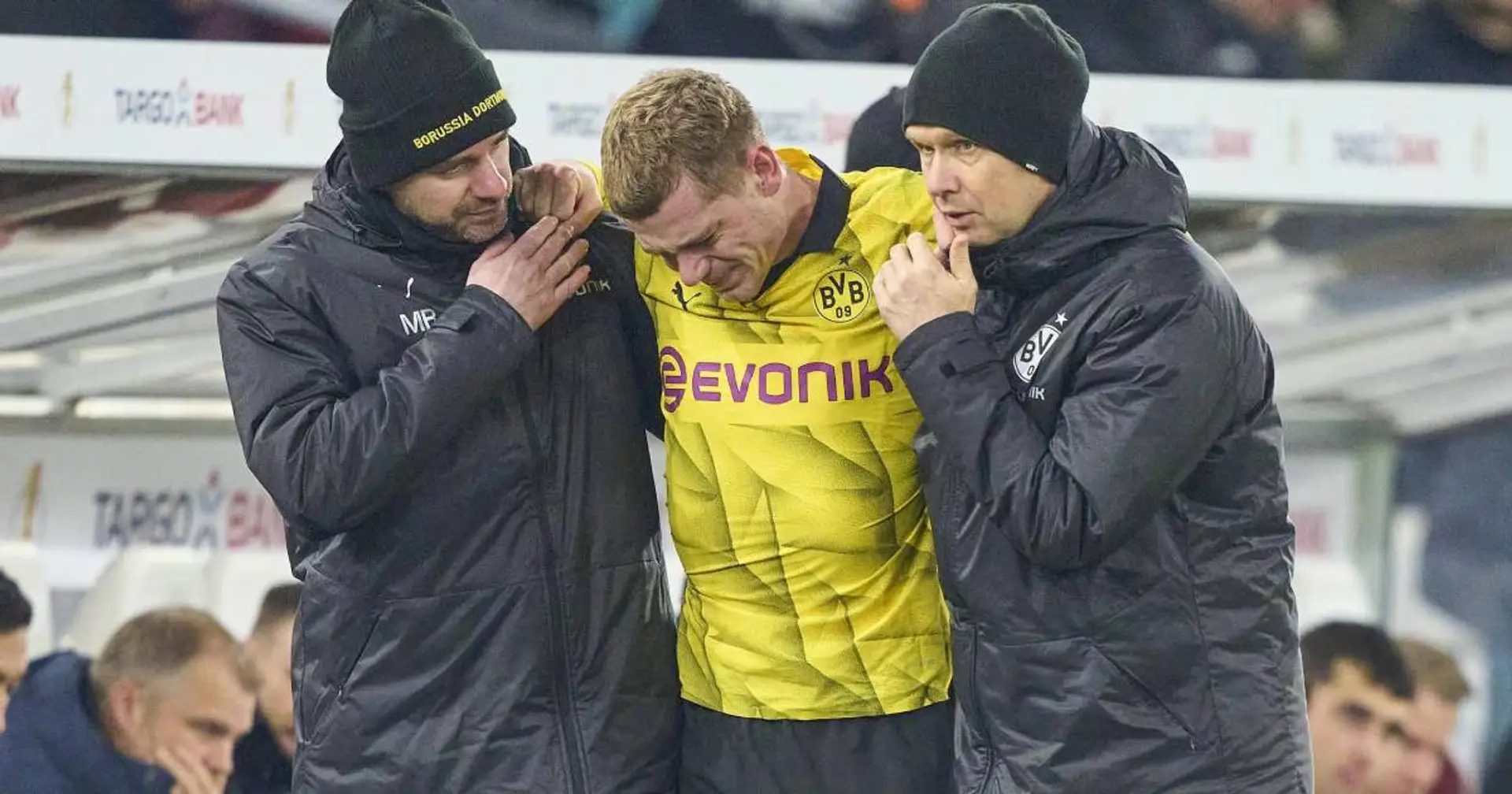 "Das Knie ist angeschwollen, das ist immer kein gutes Zeichen": BVB bangt um Ryerson und andere verletzte Spieler