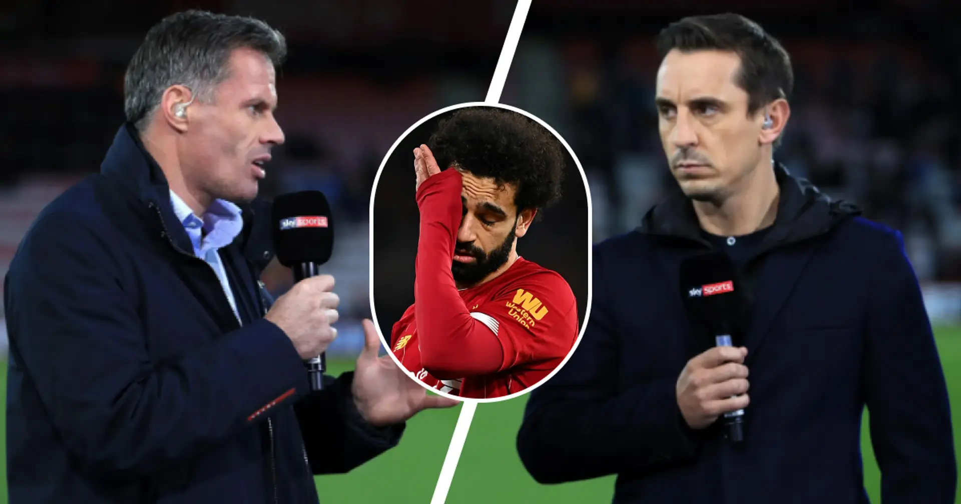 Disagreement over Salah: Neville and Carragher clash in Premier League team selection