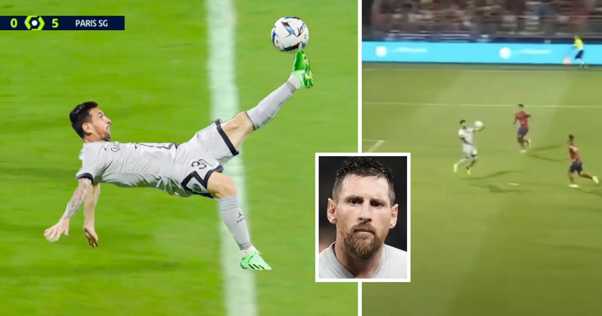 Detailliert: Messi gelingt erstes Fallrückzieher-Tor der Karriere 