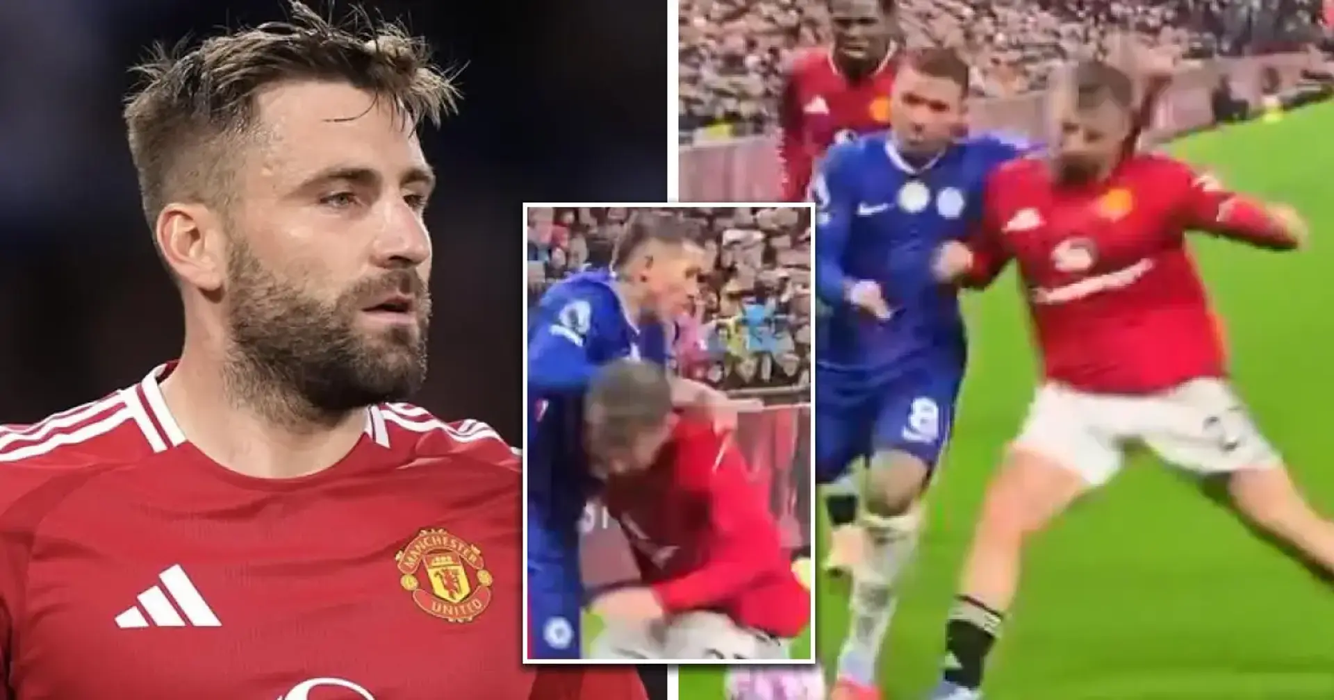 The moment Luke Shaw ate Enzo Fernández for lunch in thrilling Man United  victory — Tribuna.com