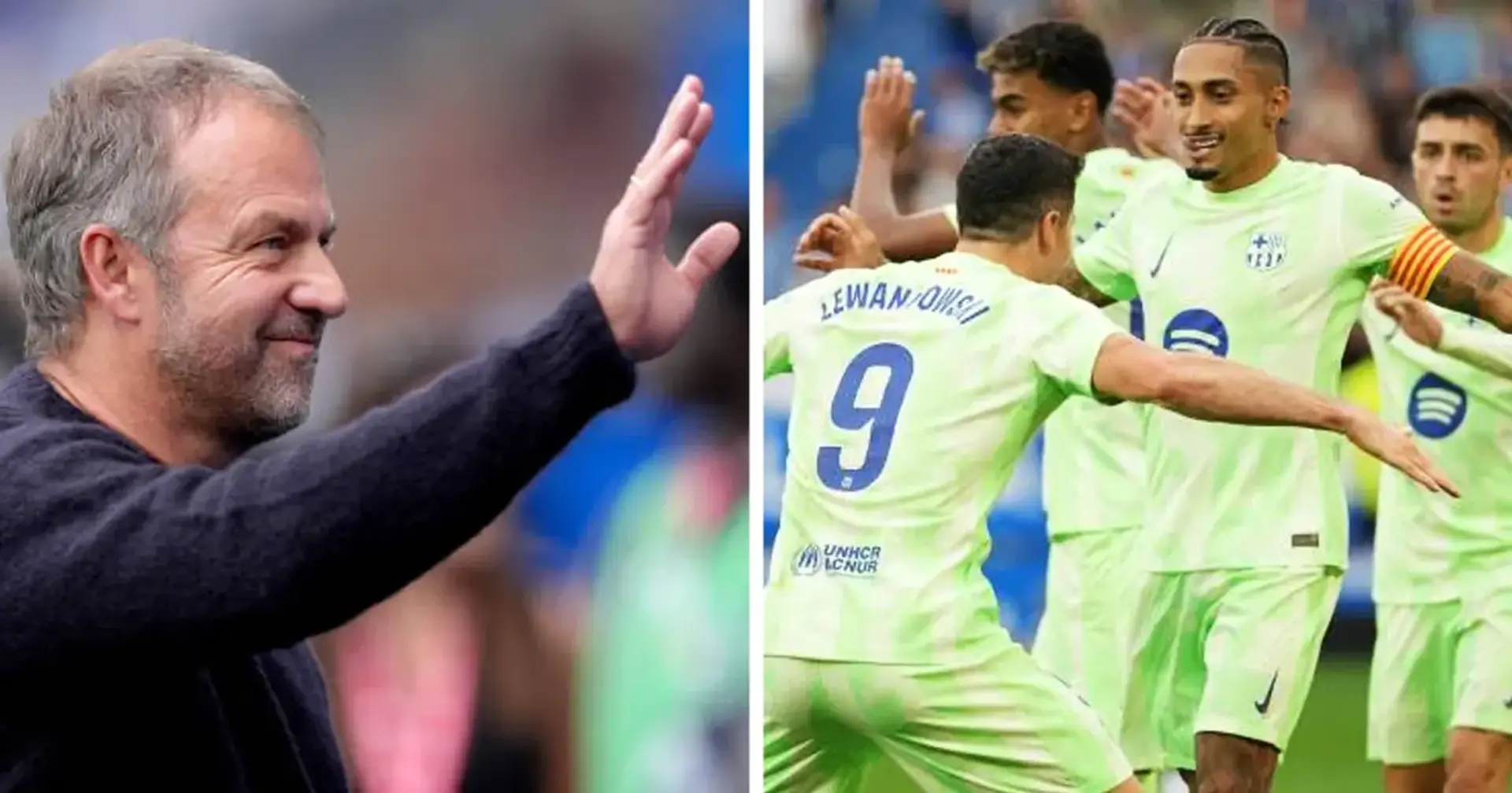 'We haven't seen Barca do that in a long time': Barca fans praise Flick for one moment in Alaves game