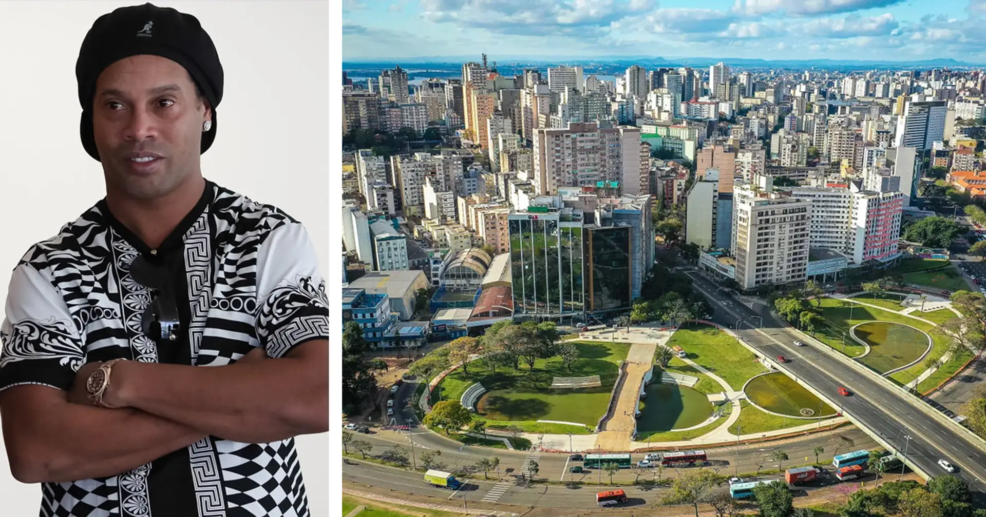 Ronaldinho was born in a truly wonderful place Porto Alegre – we'll tell you more about that
