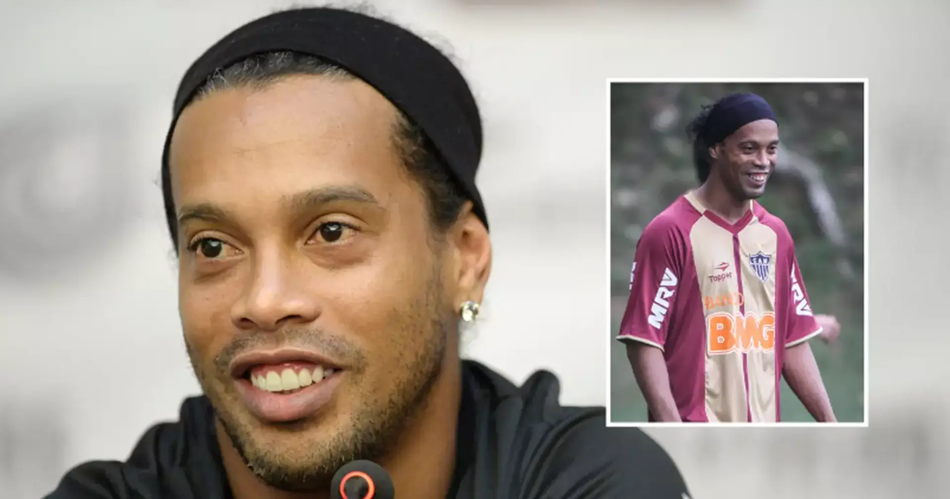 Ronaldinho verlor seinen 500.000-Pfund-Vertrag mit Coca-Cola wegen eines kleinen Details auf der Pressekonferenz
