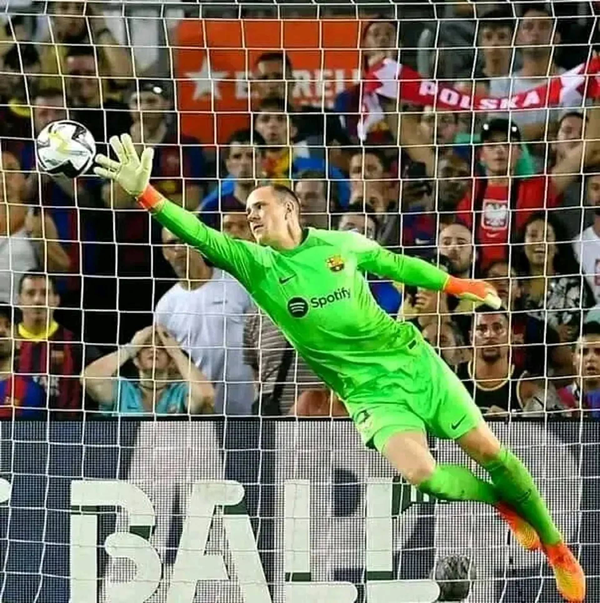 Stergen make some few brilliant saves tonight that help us defeat Napoli.