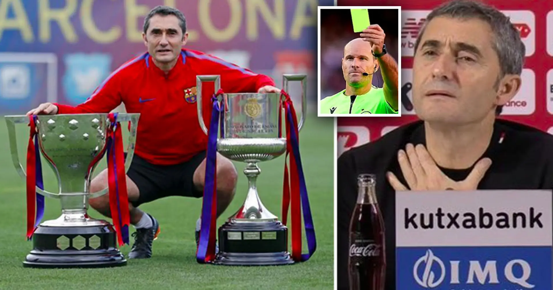 Journalist asks Valverde if Barca won 2017/18 La Liga only because of referees – his answer is top class