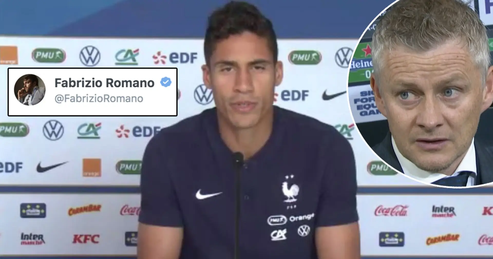Real Madrid hope to convince Varane to stay, player 'wants something new' – Fabrizio Romano
