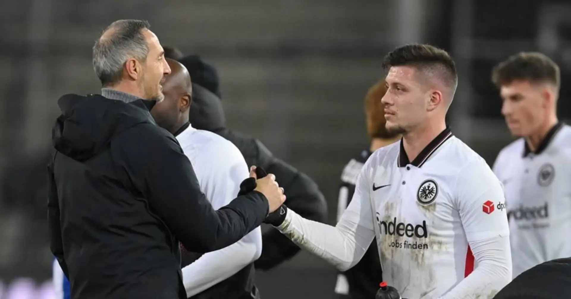L'entraîneur de l'Eintracht n'avale pas tout à fait l'arrivée de Luka Jovic: "Je ne laisserai personne me dire quand le faire jouer"