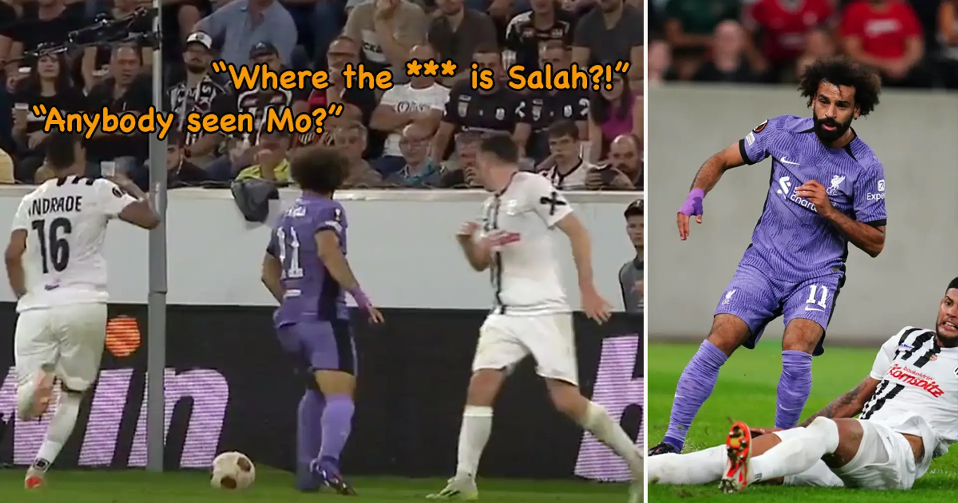 Salah sends two LASK defenders to Narnia with one flick!