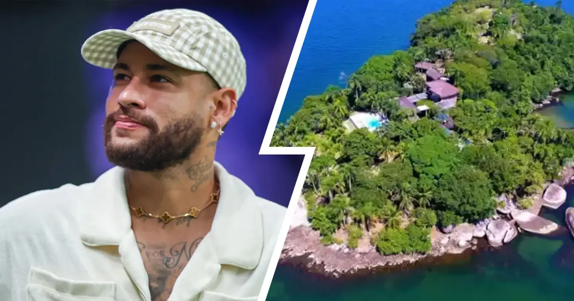 Neymar planning to splash £7m for luxury private Island in Brazil - it has four villas and its own beach