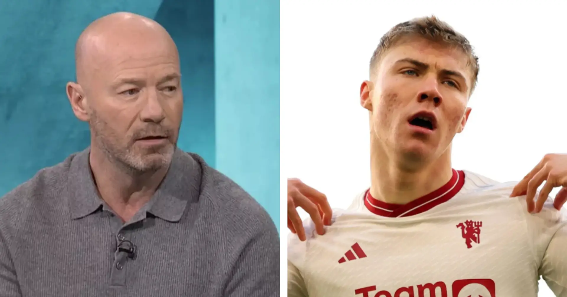 Alan Shearer praises Hojlund's 'bravery' — and reveals why he used to feel sorry for Man United striker