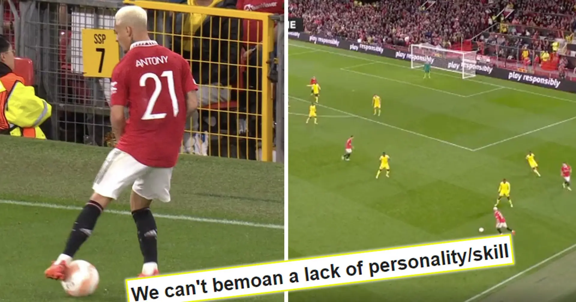 Man United fan details why Antony wasn't wrong for his turning skill - shown in pics