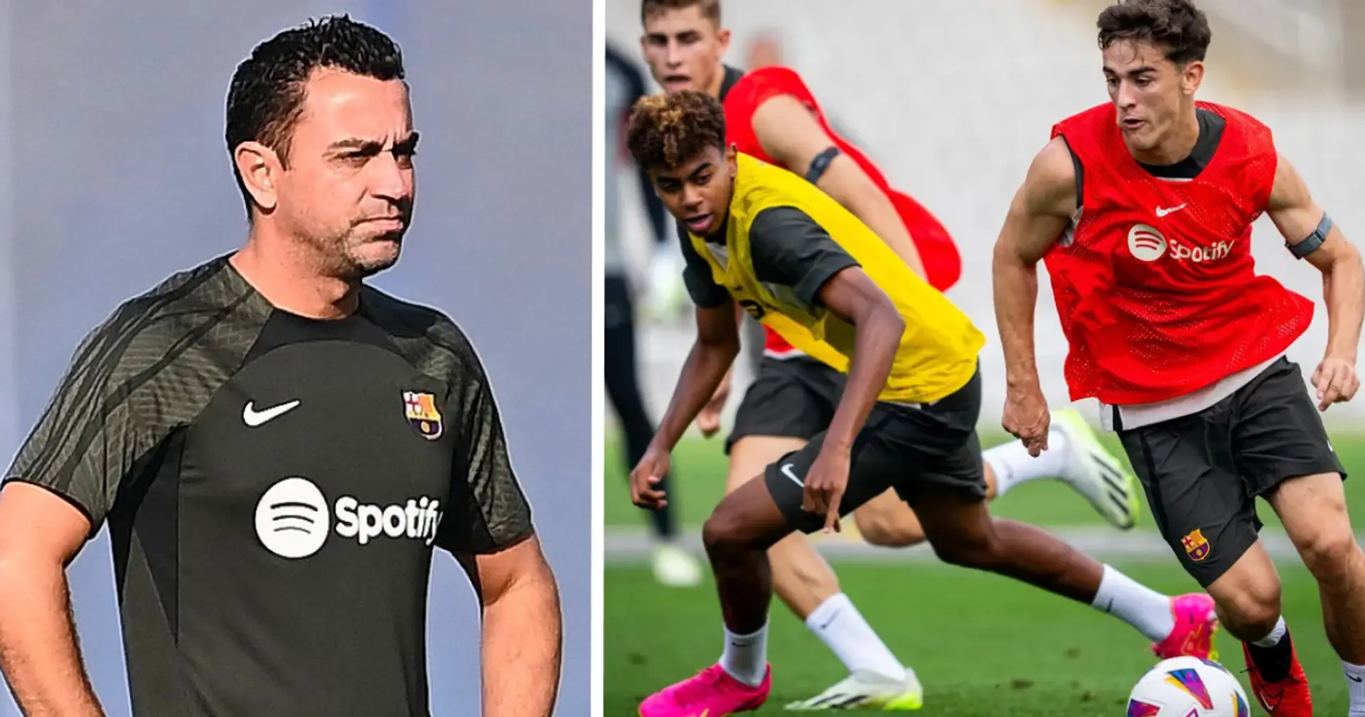 Xavi calls up talented Barca Atletic new signing to first-team training 