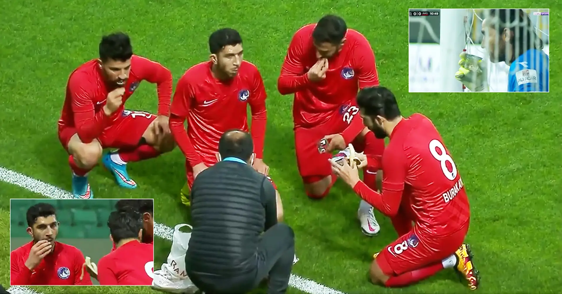 Football match in Turkey stopped so that players could do their Ramadan fast - video goes viral