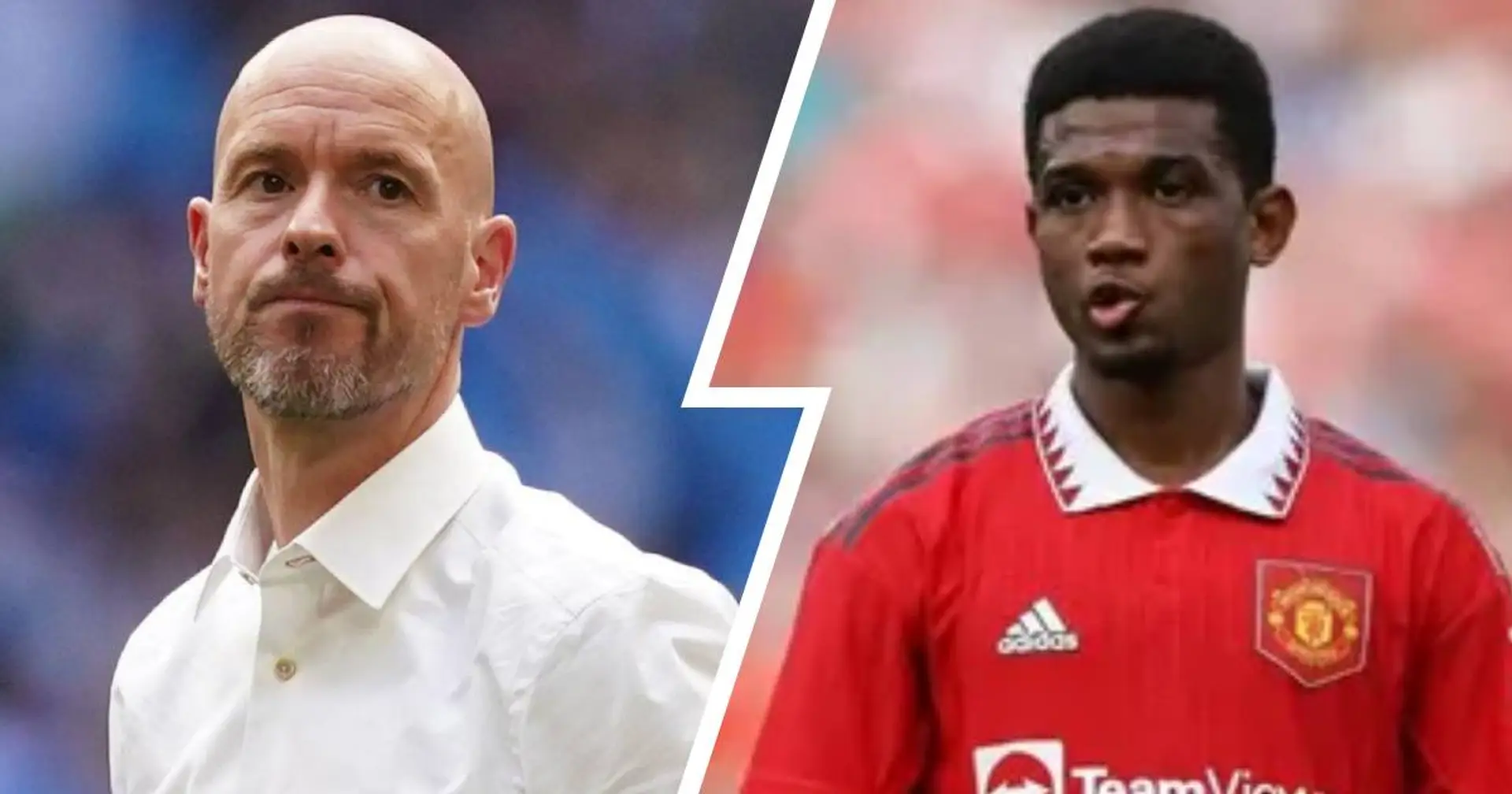 'Ten Hag will let him go for a few Heineken': Man United fans react to wild Amad Diallo to Leeds transfer link