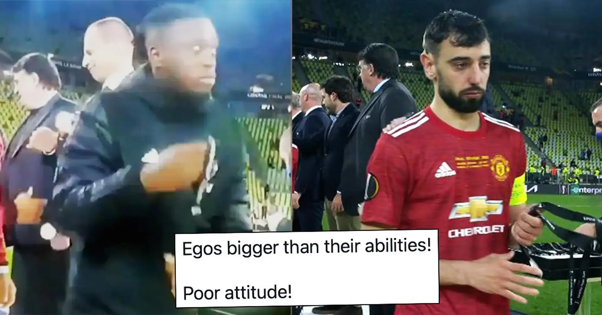 "Absolute Schande": Man-United-Spieler für ihre Reaktion nach dem verlorenen Europa-League-Finale kritisiert
