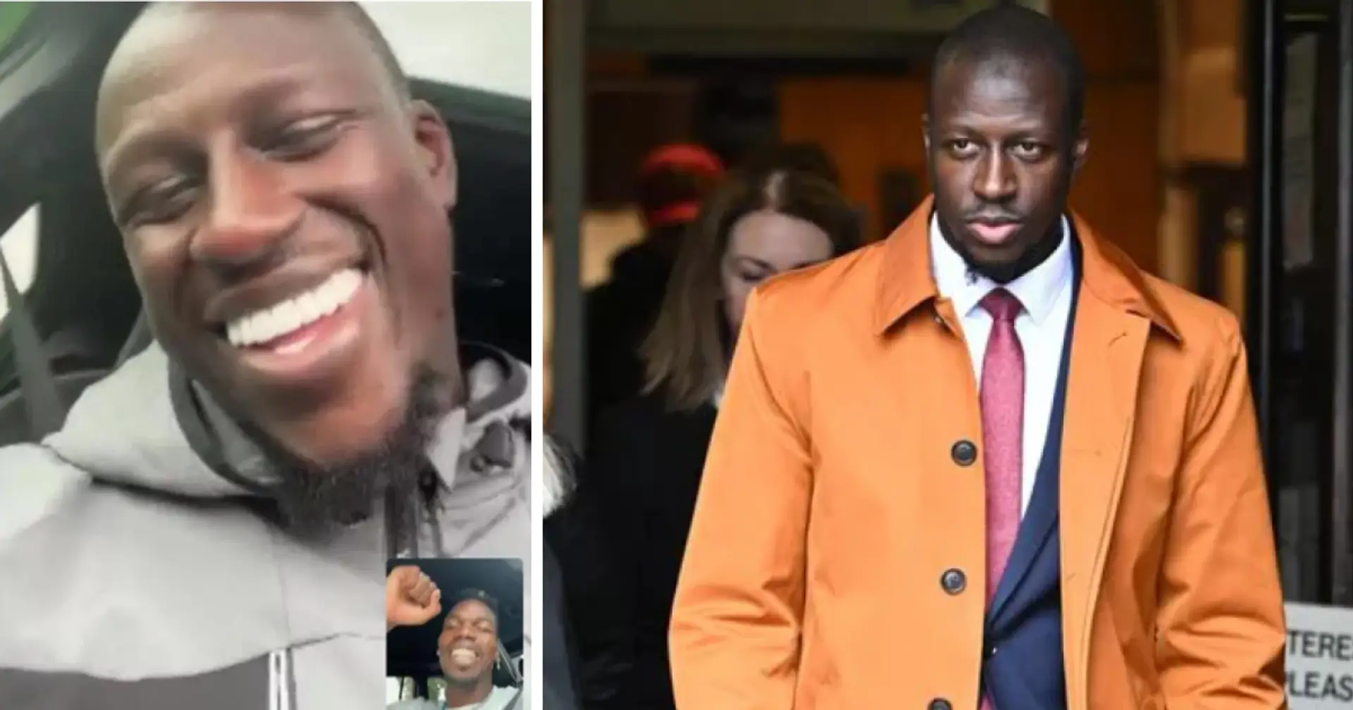 Paul Pogba shares a picture of happy Benjamin Mendy after he was cleared of rape charges