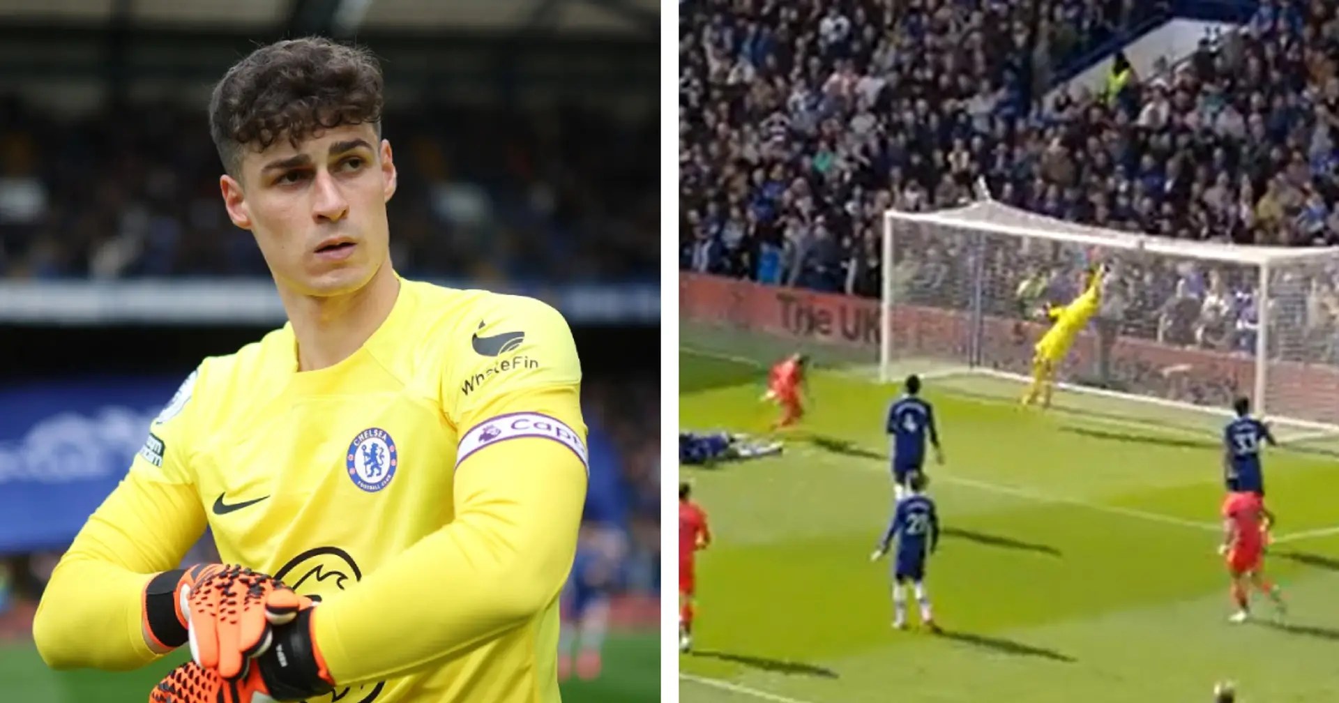 Kepa Arrizabalaga is up for Premier League Save of the Month award for April (video)