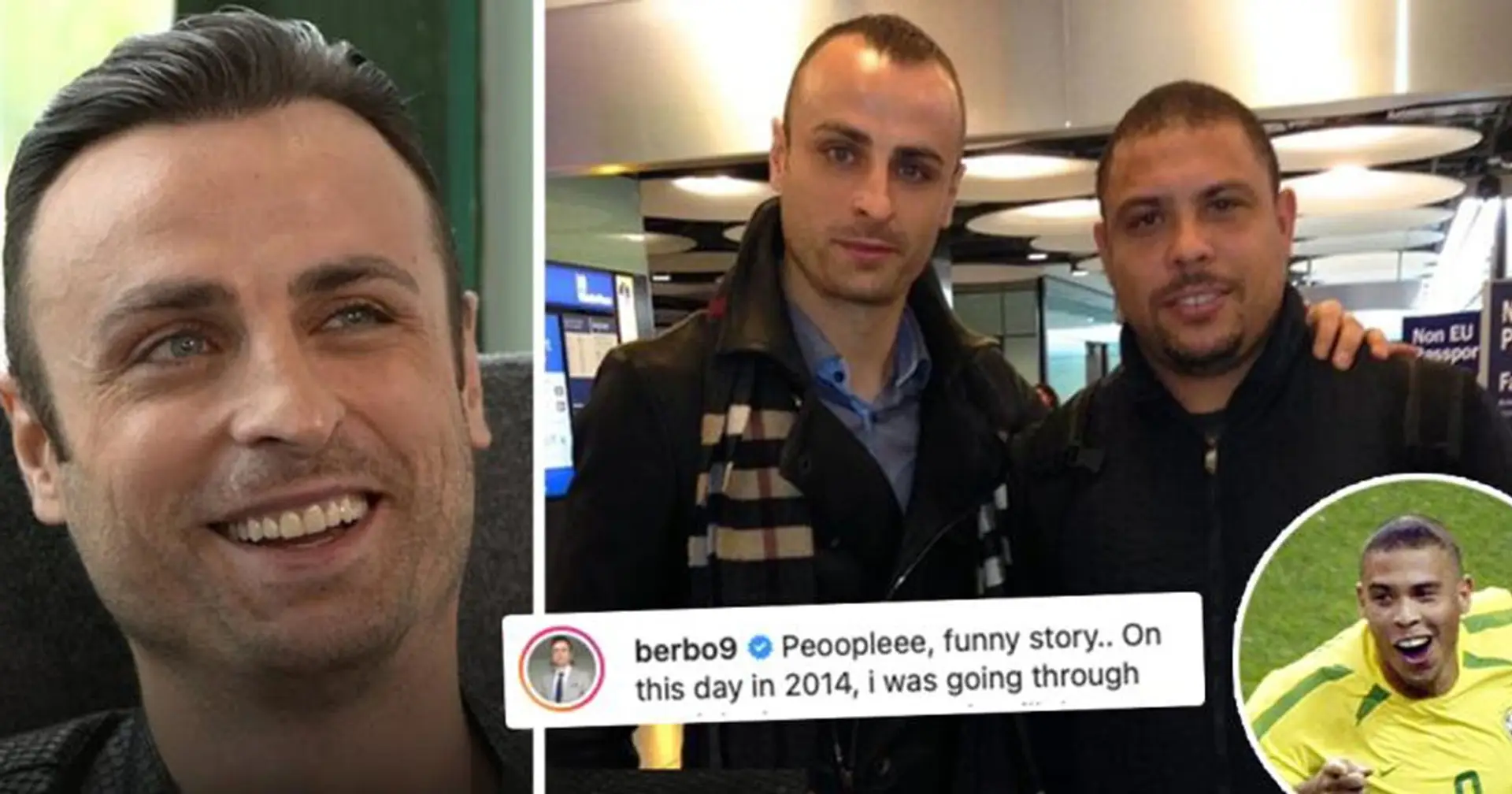 "Non credo sapesse chi ero": Berbatov svela la grande storia dell'incontro con Ronaldo all'aeroporto