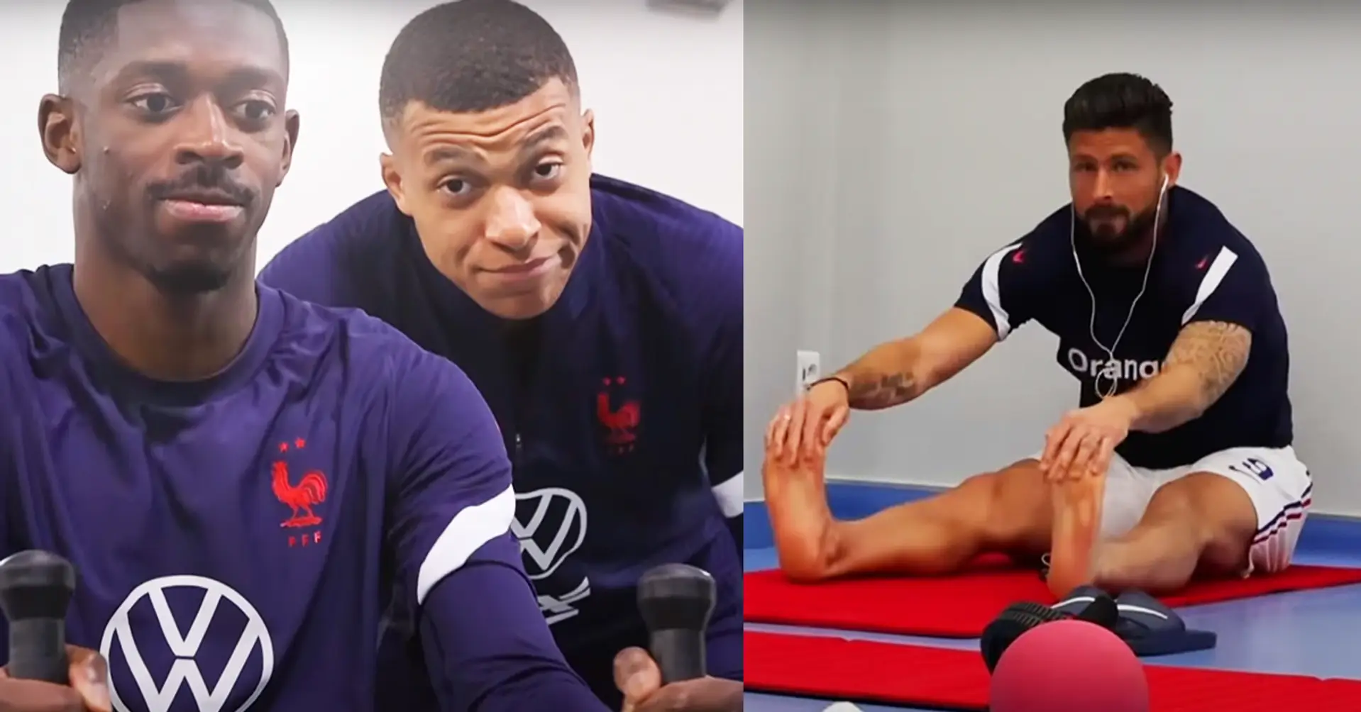 Giroud 'explained himself to Mbappe' and hugged him after training. But Kylian is still unhappy