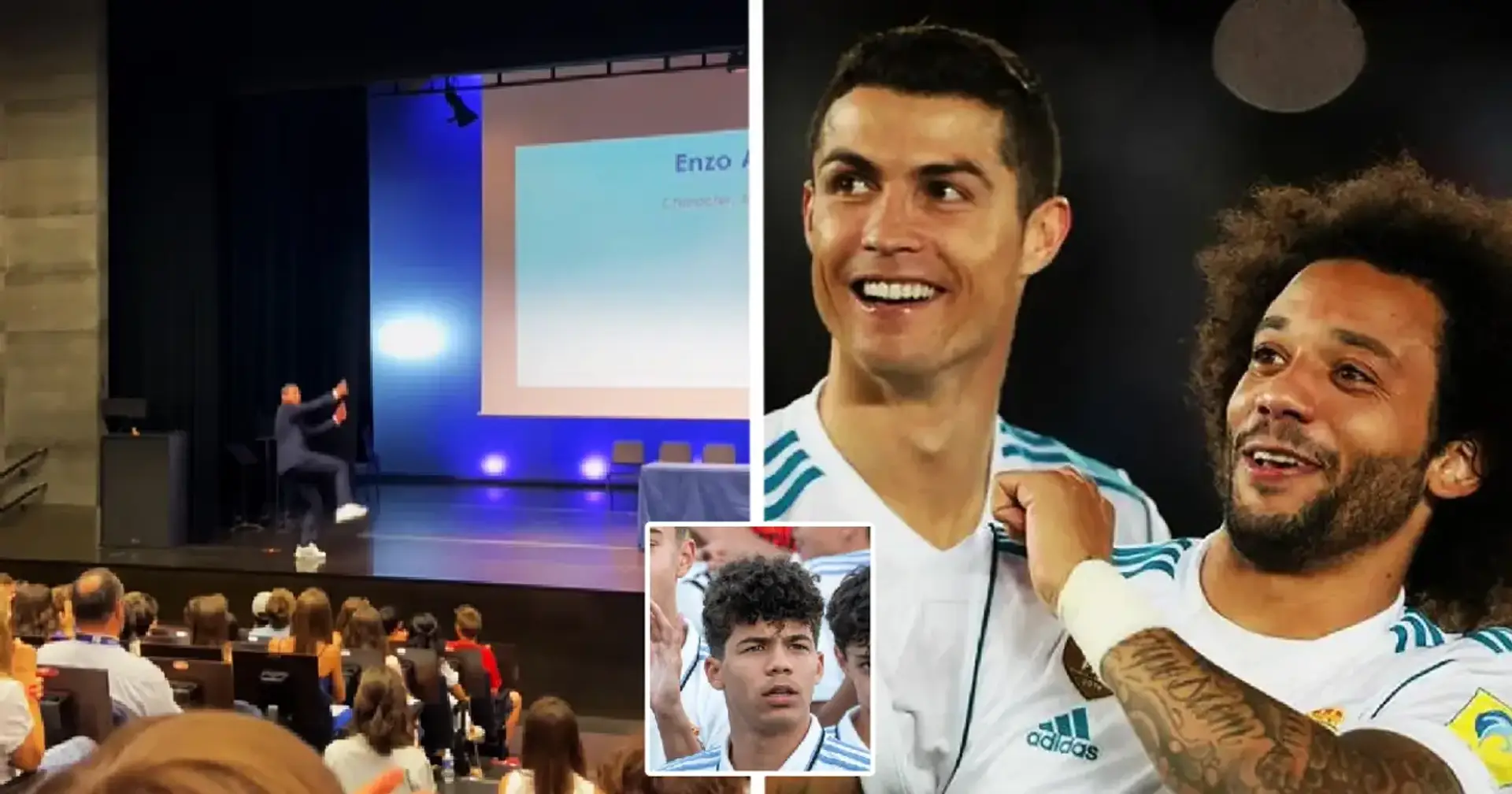🤩 Marcelos Sohn feiert seinen Abschluss mit dem legendären Ronaldo-Jubel (VIDEO)