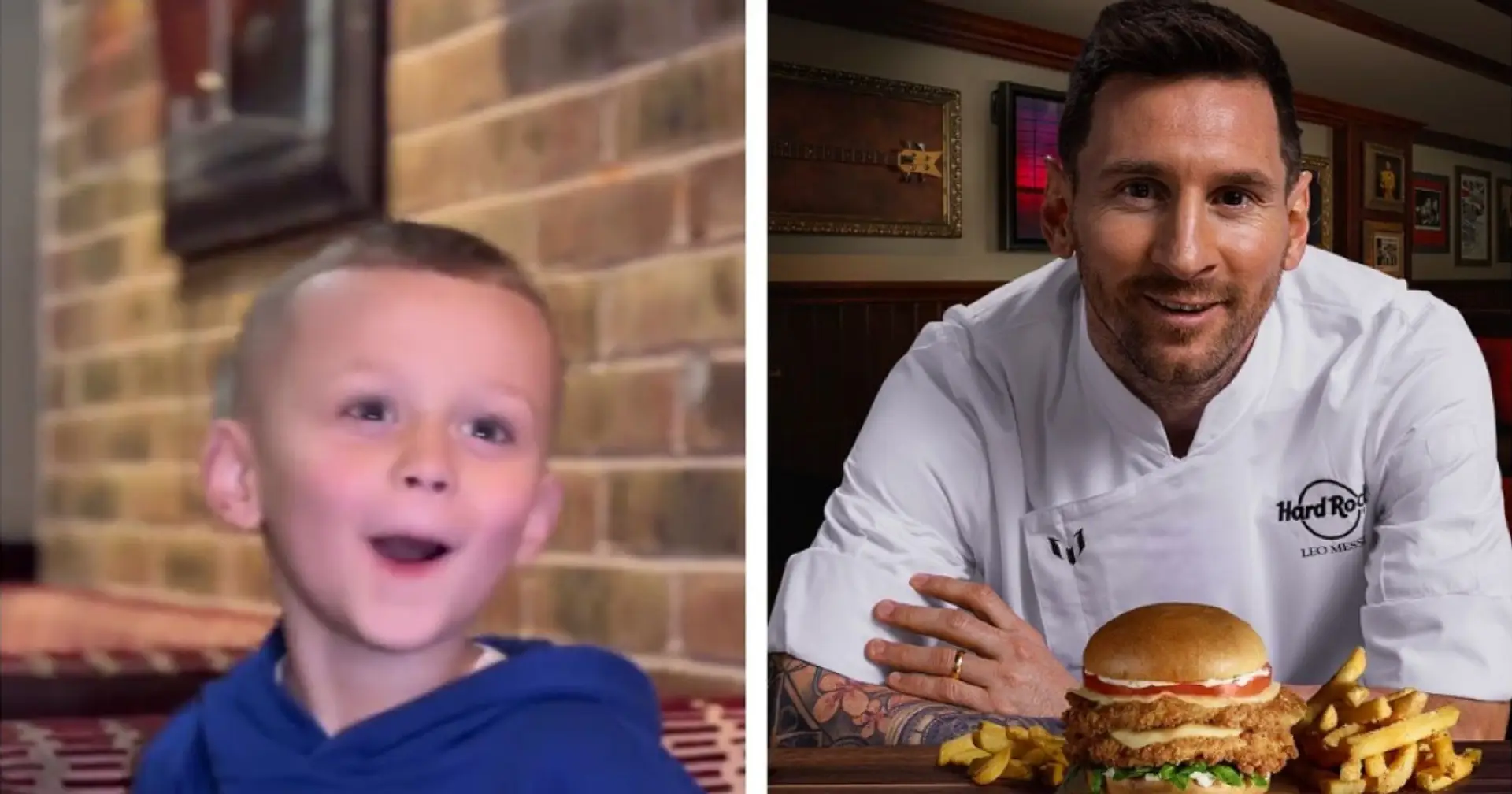 Der Sohn von Phil Foden ist ein aufstrebender Star: Er unterschreibt Sponsorenverträge und macht Werbung für Messis Burger im Alter von nur 4 Jahren 