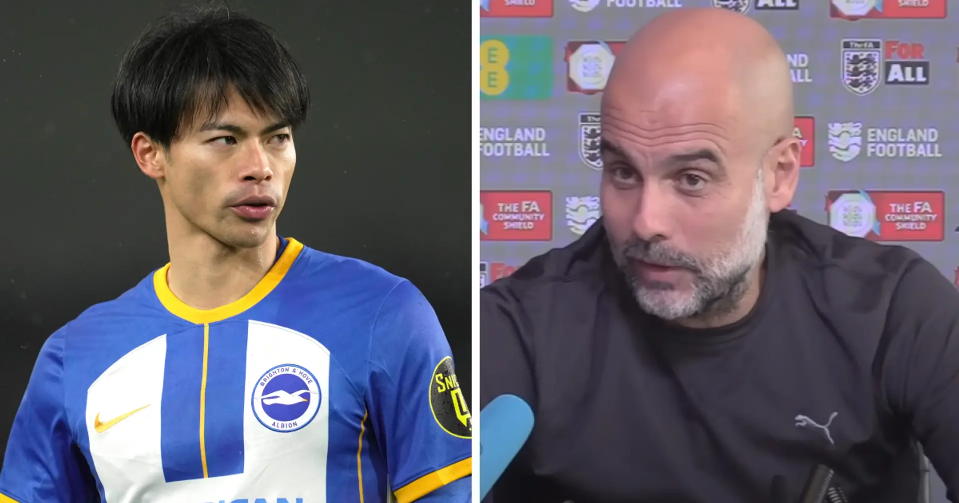 Manchester City set to sign Kaoru Mitoma from Brighton for £50 million