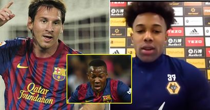Adama Traore once named Messi and one Barca legend who changed his football mentality