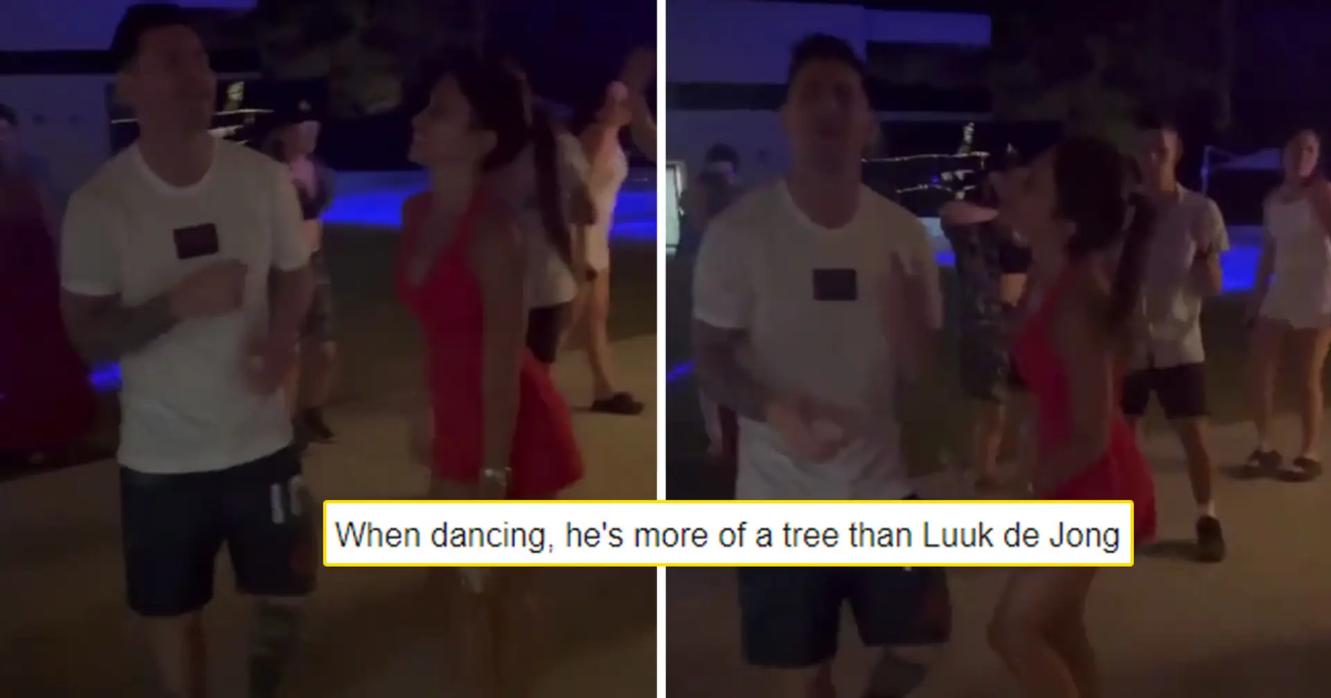 'Cardiac arrest has more rhythm': fans roast Messi as he's filmed dancing awkwardly