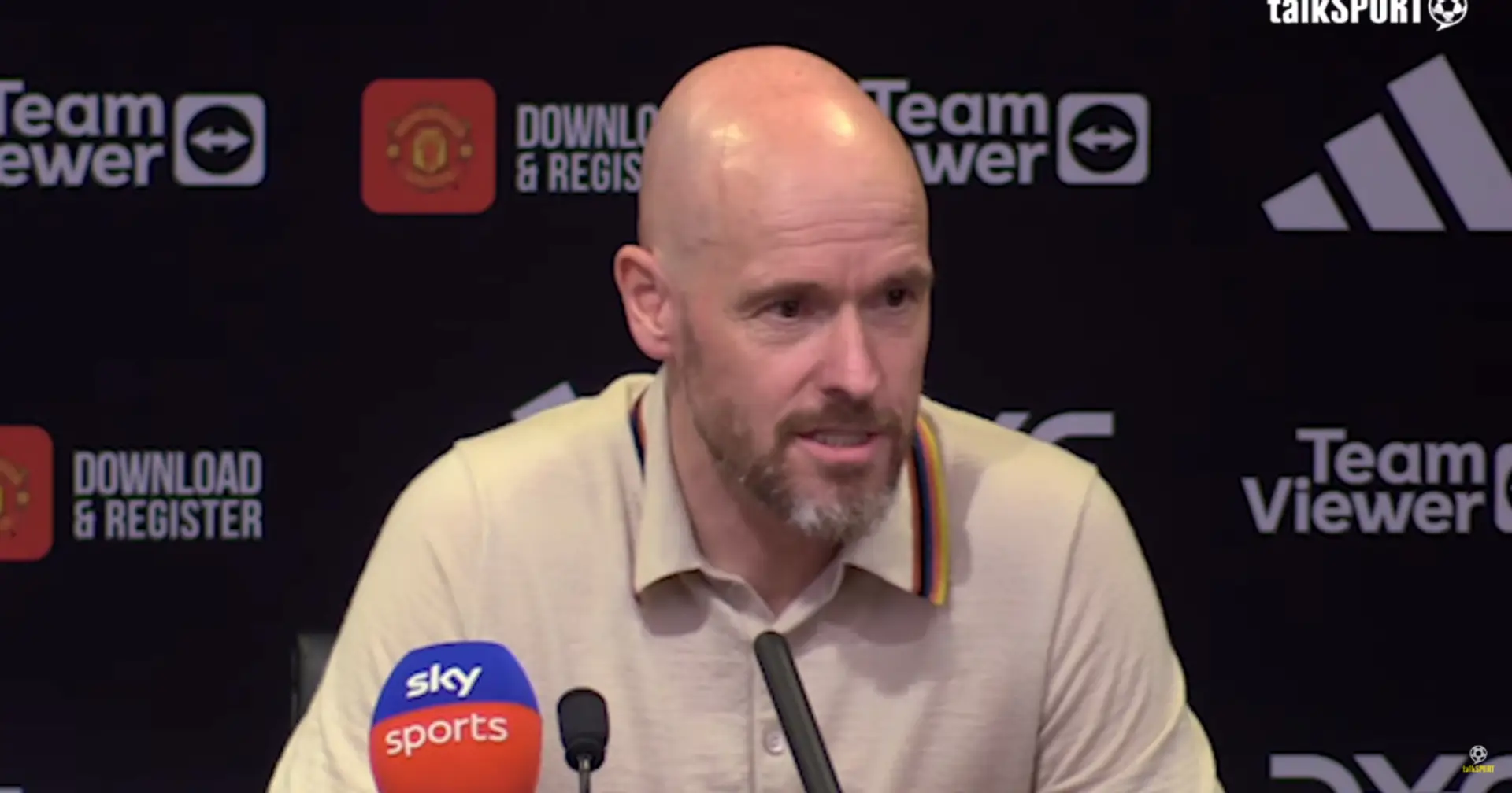 'Pathetic': Ten Hag lashes out at Sky Sports reporter after Arsenal defeat