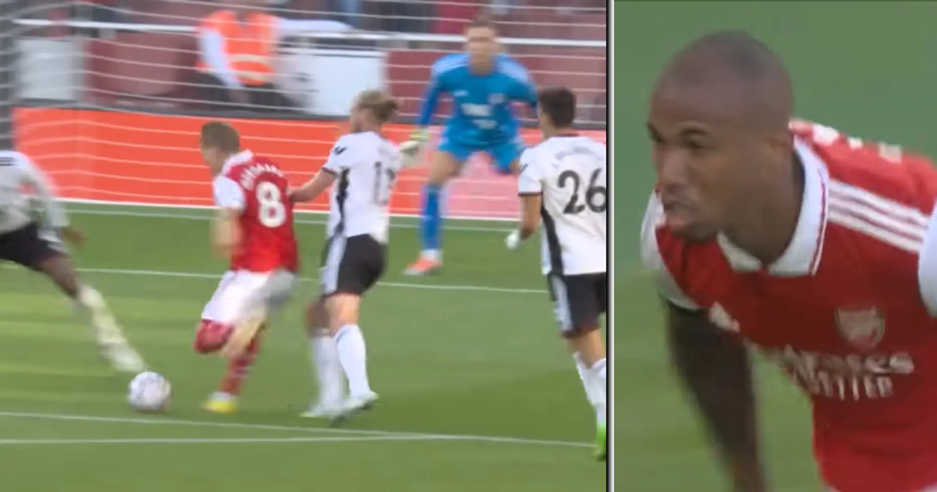 Gabriel drama, øutstanding Ødegaard & more: Arsenal v Fulham highlights (video)