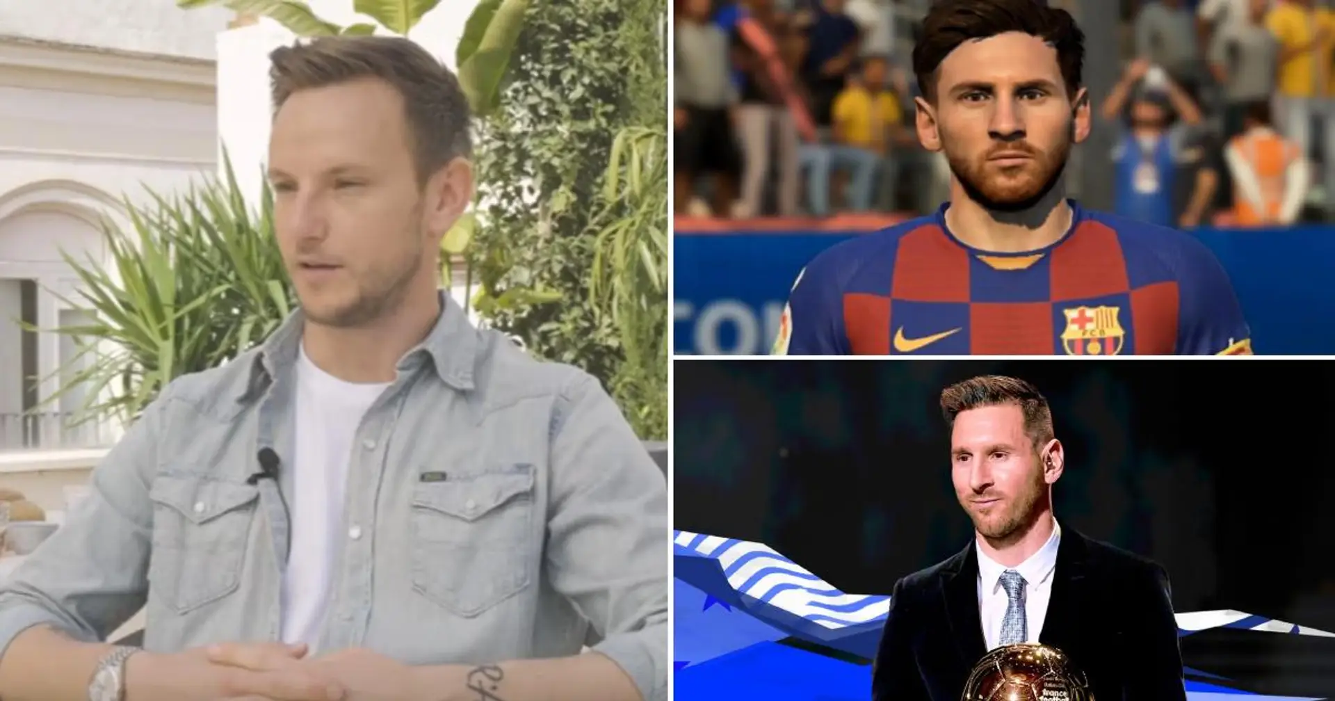 Ivan Rakitic reflexiona sobre jugar con Messi que es 'como de videojuego'