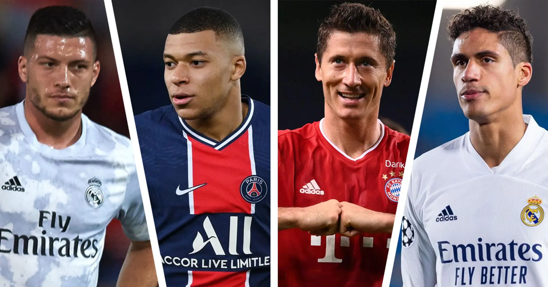 Mbappe, Lewandowski & 4 more names in Real Madrid's transfer round-up with probability ratings