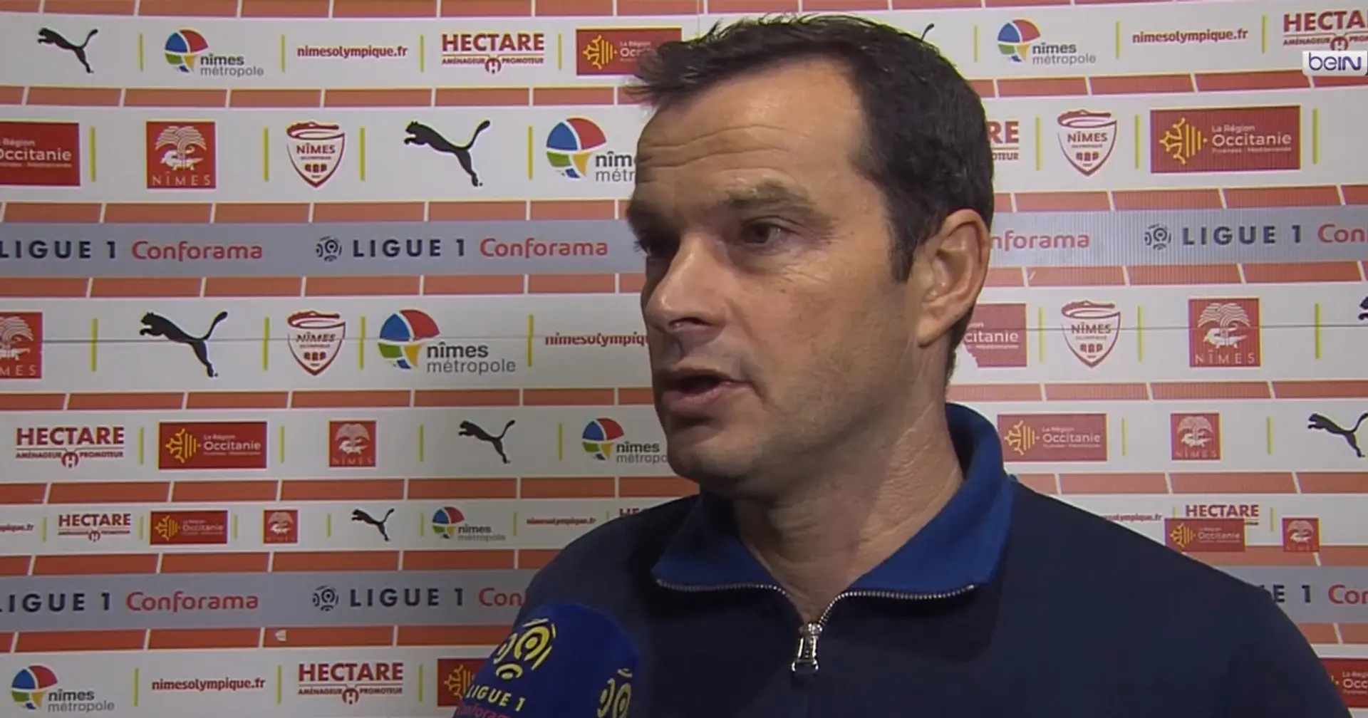 Vicent Hognon, coach du FC Metz: "On a posé des problèmes, on aurait même dû tuer le match"