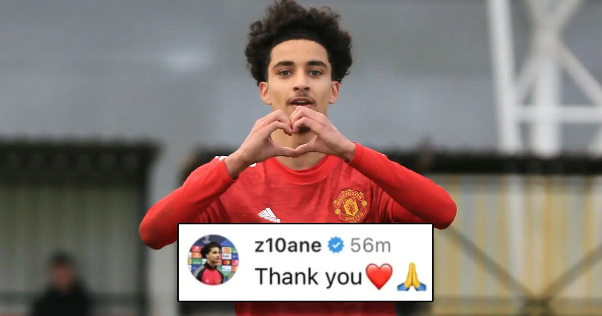 Zidane Iqbal effectively confirms move to Utrecht with grateful gesture towards Man United fans