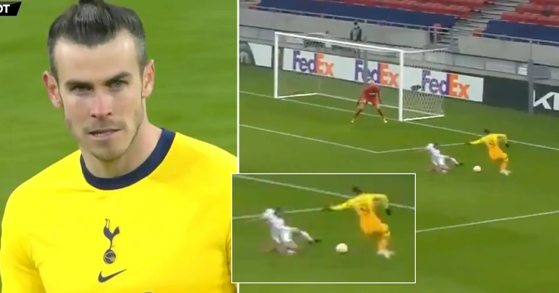 Gareth Bale destroys defender with a brilliant piece of skill, scores a world-class goal in Europa League