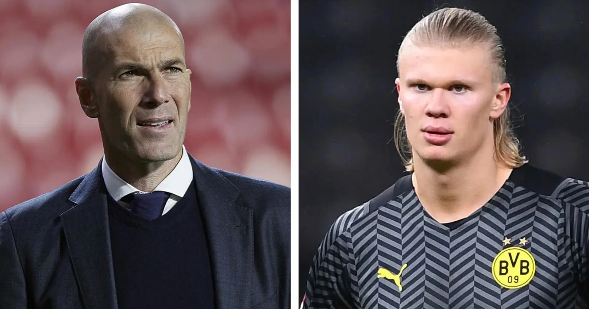 Haaland holds 'secret meeting' with Zidane and childhood idol - it could accelerate Real Madrid move