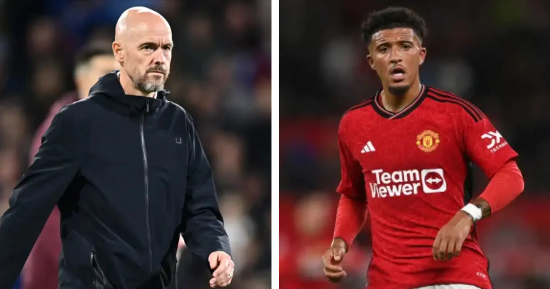 'It can be resolved very quickly': Jadon Sancho told to suck it up and apologise to Ten Hag