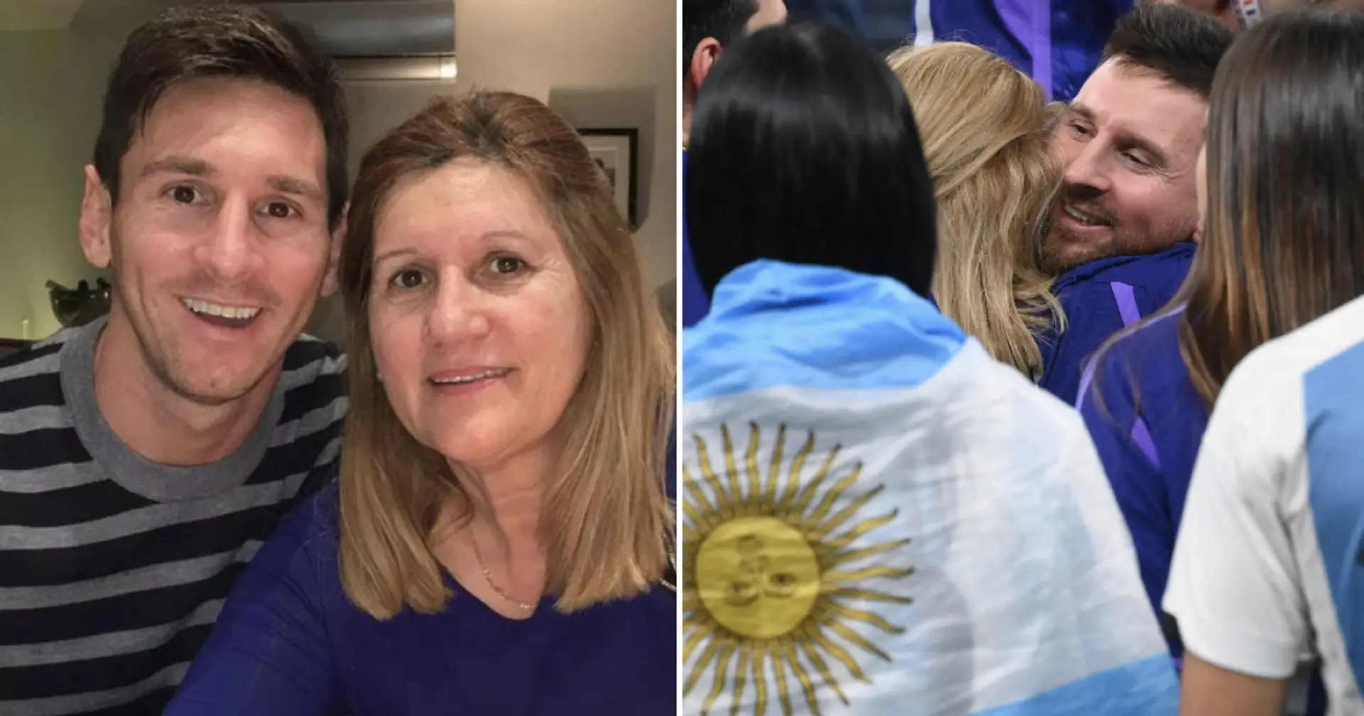 Leo Messi quitte l'équipe d'Argentine pour célébrer la fête des mères avec sa mère à Rosario