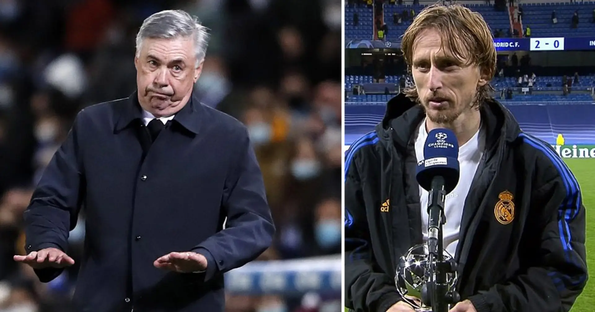 Modric revela las instrucciones de Ancelotti que ayudaron al Madrid a vencer al Inter