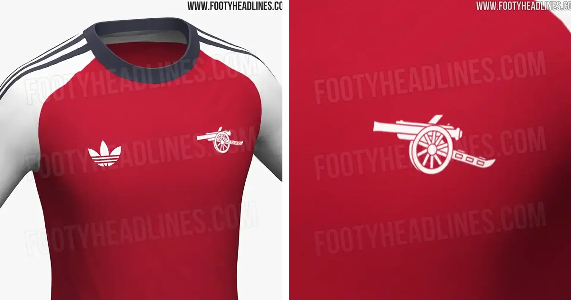 Arsenal 2025/26 'Originals' kit leaked - Adidas bring back retro vibes ...