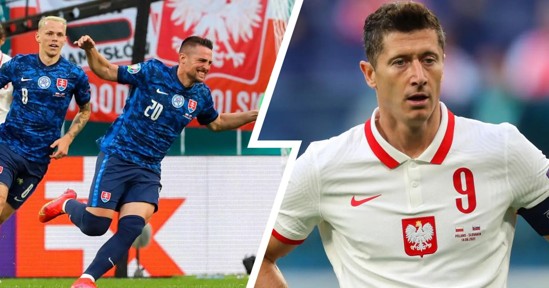 Bitter für Lewandowski: Polen verliert das erste Spiel der EM gegen die Slowakei