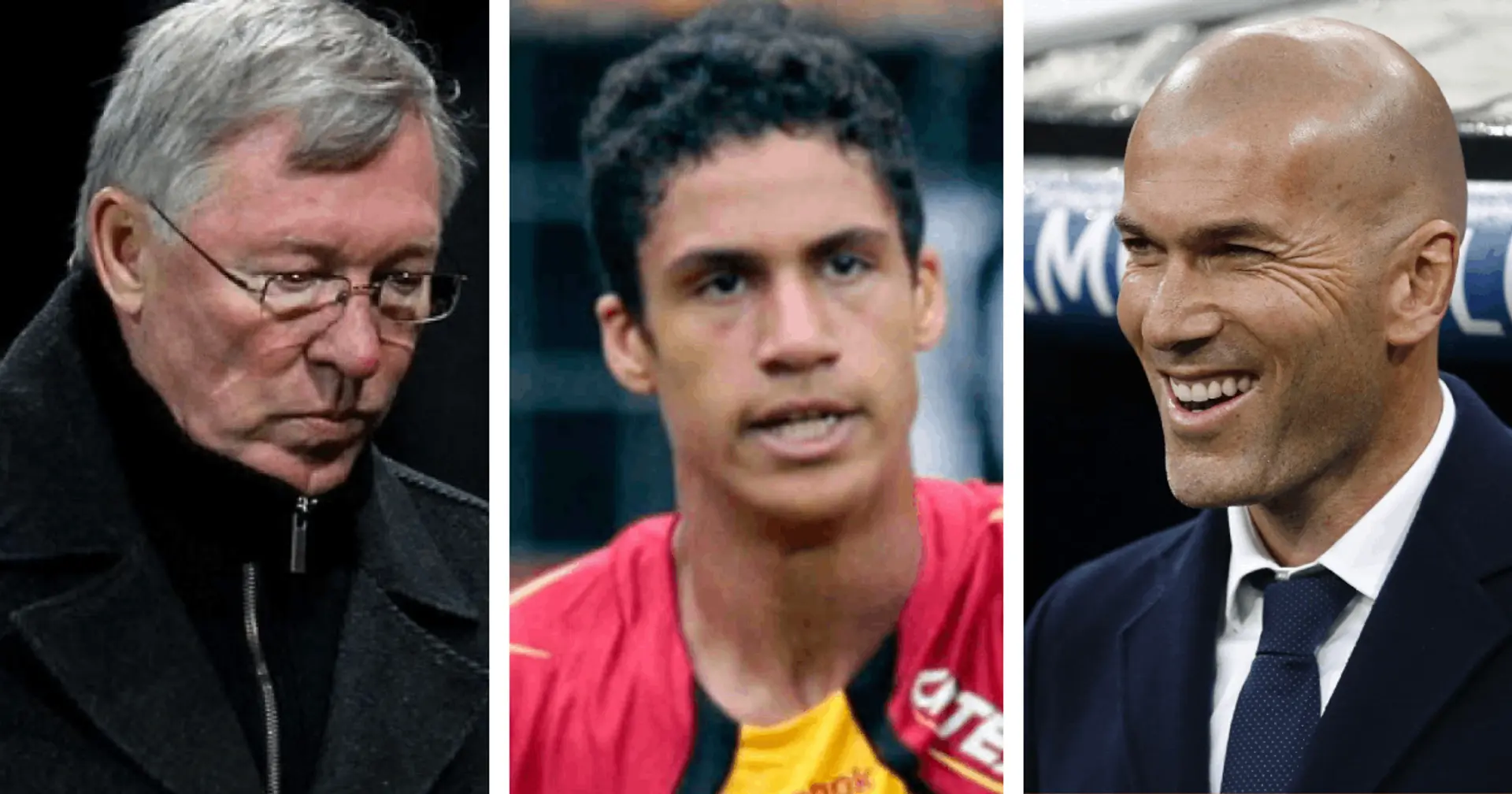 'Zidane somehow scooped him up for Real Madrid from under our noses': Recalling Alex Ferguson's regret over failed Varane transfer