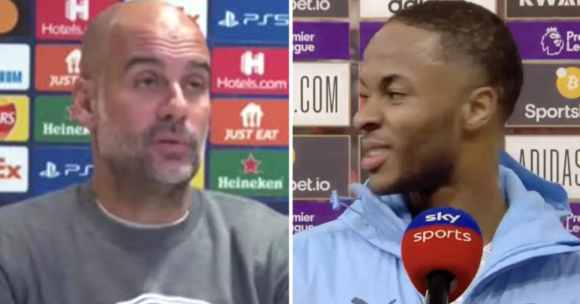 Man City respond to Barca's Sterling inquiry, slap price tag (reliability: 5 stars)