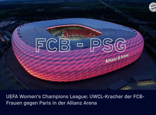 Premiere: UW-CL-Viertelfinale FC Bayern gg. PSG in der Allianz Arena 